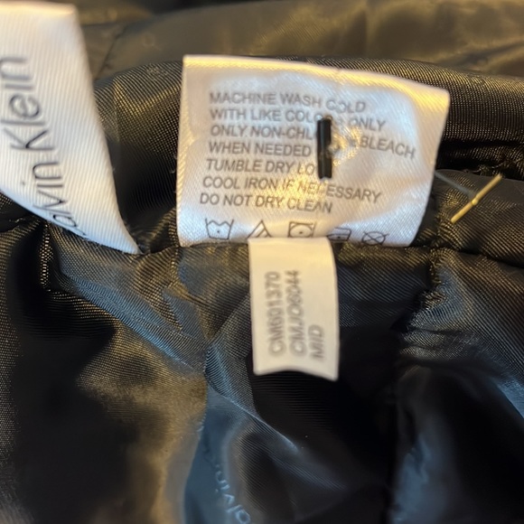 Calvin Klein Navy Coat Size XXL - Picture 15 of 15